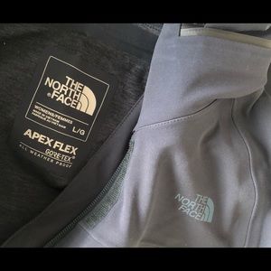 North face Gore-Tex almost brand new navy blue jacket size L